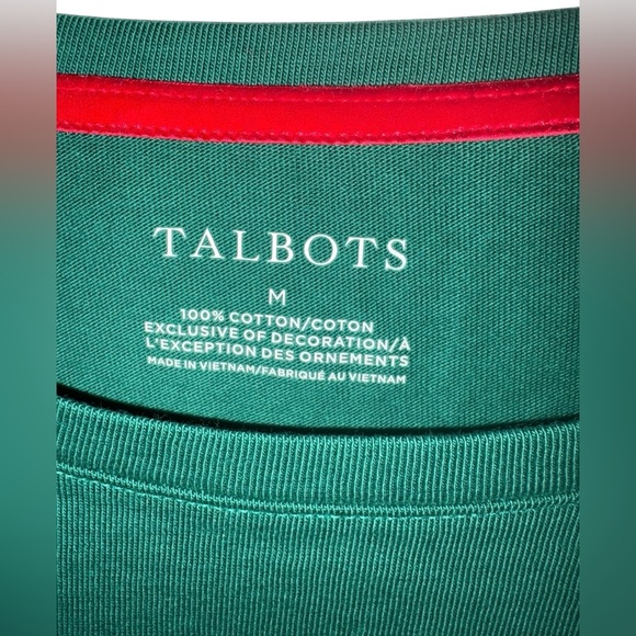 New Talbots Golden Retriever Christmas Shirt - Picture 4 of 5